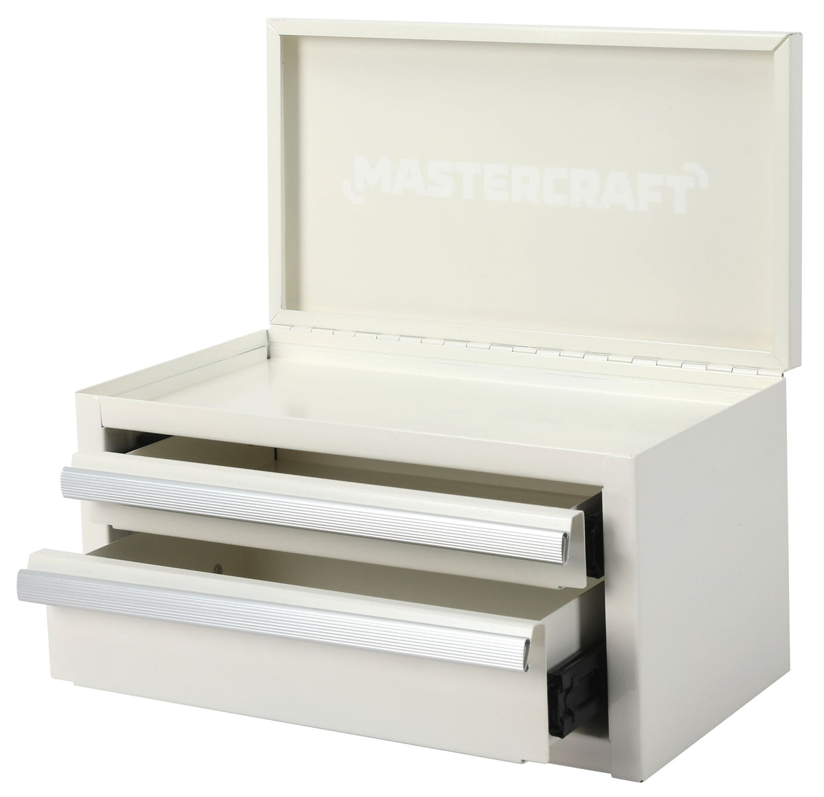 Mastercraft Mini Toolbox with 2 Drawers, New White