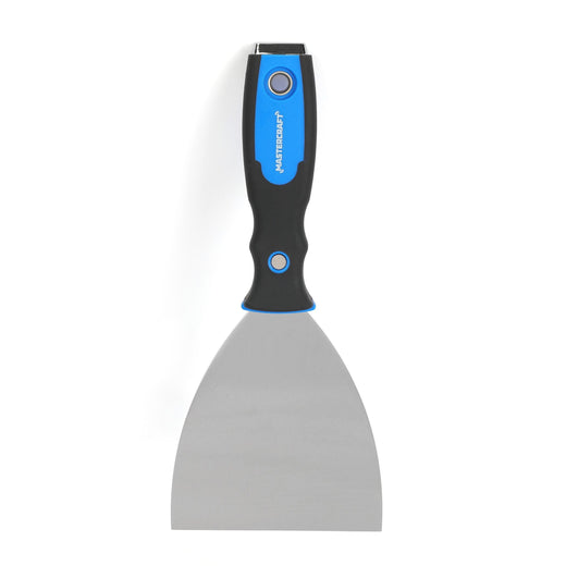 Mastercraft Multi-Purpose Flexible Carbon Steel Spackling/Putty Knife & Paint Scraper, 4-in