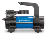 Mastercraft Portable 120V Inflator with Built-in Analog Pressure Gauge
