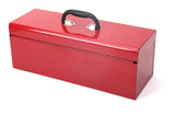 Mastercraft Portable Metal Hip Roof Tool Box with Removable Tray, 19-in, Red image 2