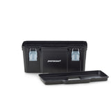 Mastercraft Portable Plastic Tool Box with Removable Tray & Tray Top, Blue, 19-in, Mastercraft Jumbo Hex Key Set/Allen Wrench Set, Metric, High... image 8