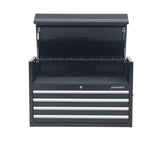 Mastercraft Powder-Coated Steel Tool Chest with Liners, Black, 36-in image 4