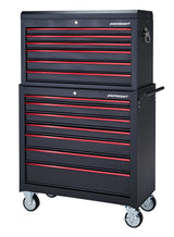 Mastercraft Rolling Tool Storage Cabinet with 7 Drawers, Black, 36-in image 3