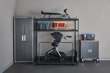 Mastercraft Seasonal Storage Rack with Rolling Platform Cart, Black, 65.5-in x 35.5-in x 68-in image 6