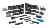 Mastercraft Socket Set, 122-pc, SAE/Metric, CRV, Black Steel Finish image 7