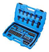 Mastercraft Socket Set, 122-pc, SAE/Metric, CRV, Black Steel Finish image 8