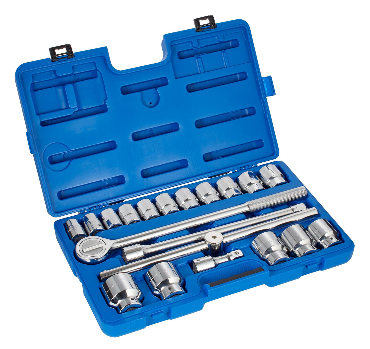 Mastercraft Socket Set 20-pc, 3/4-in Drive, SAE, Steel, Chrome