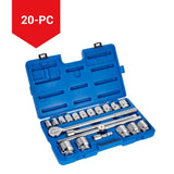 Mastercraft Socket Set 20-pc, 3/4-in Drive, SAE, Steel, Chrome image 7
