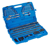 Mastercraft Socket Set, 233-pc, SAE / Metric, Nickel-Chrome Plating