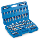 Mastercraft Socket Set, 95-pc, SAE / Metric, CRV, Nickel-Chrome Plating