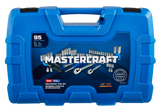 Mastercraft Socket Set, 95-pc, SAE / Metric, CRV, Nickel-Chrome Plating image 8