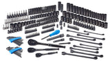 Mastercraft Socket Set, SAE/Metric, CRV, Black Steel Finish, 260-pc image 4