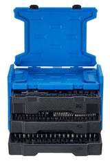 Mastercraft Socket Set, SAE/Metric, CRV, Black Steel Finish, 260-pc image 5