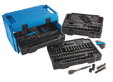 Mastercraft Socket Set, SAE/Metric, CRV, Black Steel Finish, 260-pc image 8