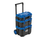 Mastercraft Stax Tool Storage Set with Auto-Locking Mechanism, 3-pc