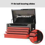 Mastercraft Tool Chest with 4 Drawers, Black & Red, 26-in image 5