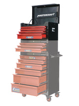 Mastercraft Tool Chest with 4 Drawers, Black & Red, 26-in image 6