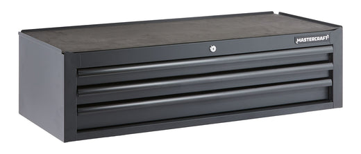 Mastercraft Tool Storage Mid-Chest, 3 Drawer, 41-in, Black