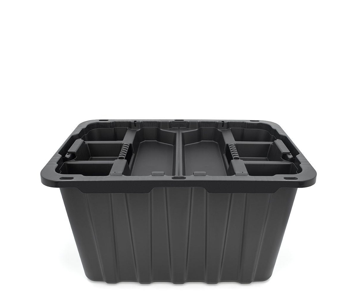 Mastercraft Tote Insert Tray with Carry Handle, Black, 2-pk
