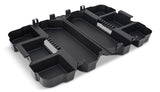 Mastercraft Tote Insert Tray with Carry Handle, Black, 2-pk image 5