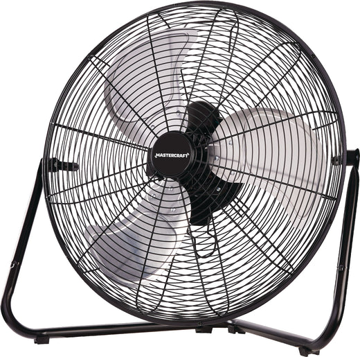 Mastercraft Vertical-Tilt Portable Floor Fan, 3-Speed, Black, 20-in, NOMA Oscillating Tower Fan, Remote Control, 3-Speed, White, 45-in, NOMA 7K...