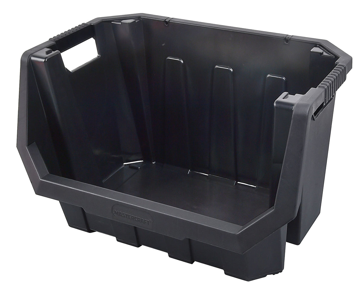 Mastercraft Wall Mountable Multi-Purpose Stacking Bin, 40-L