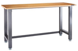 Mastercraft Wooden Top Work Bench, 72 x 24 x 37.5-in image 3