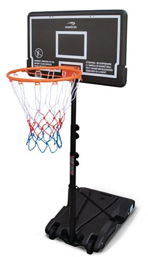 Matrix 4-in-1 Jr Portable Adjustable Basketball Backboard System with Wheels