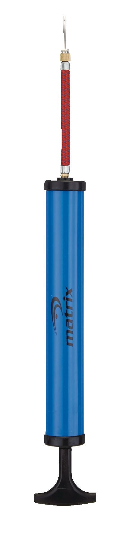 Matrix Dual-Action Portable Hand-Held Air Pump with Inflation Needle For All Sport Balls, 12-in