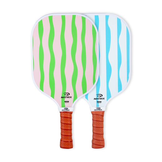Matrix Pickleball Starter Set, Includes 2 Paddles & 3 Balls, USAPA Approved, Multi-Coloured