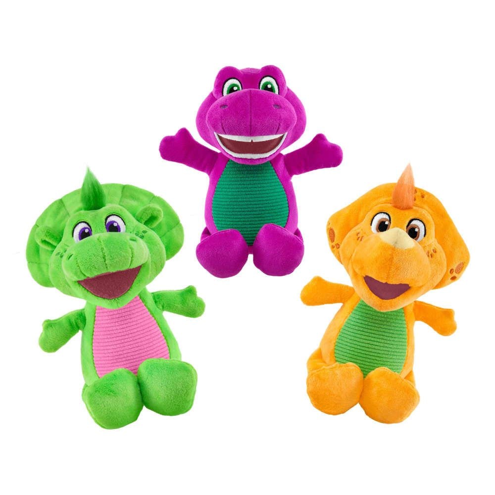 Mattel Barnie Basic Plush Toy, 8-in, Assorted Colours