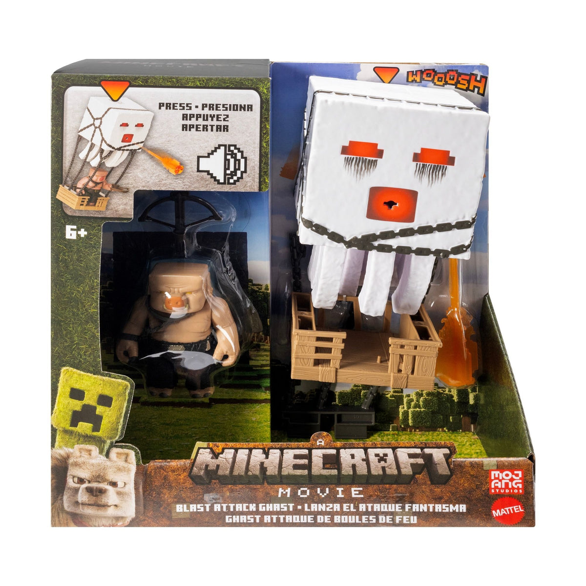 Mattel Minecraft Movie The Big One Feature Figure for Ages 6+
