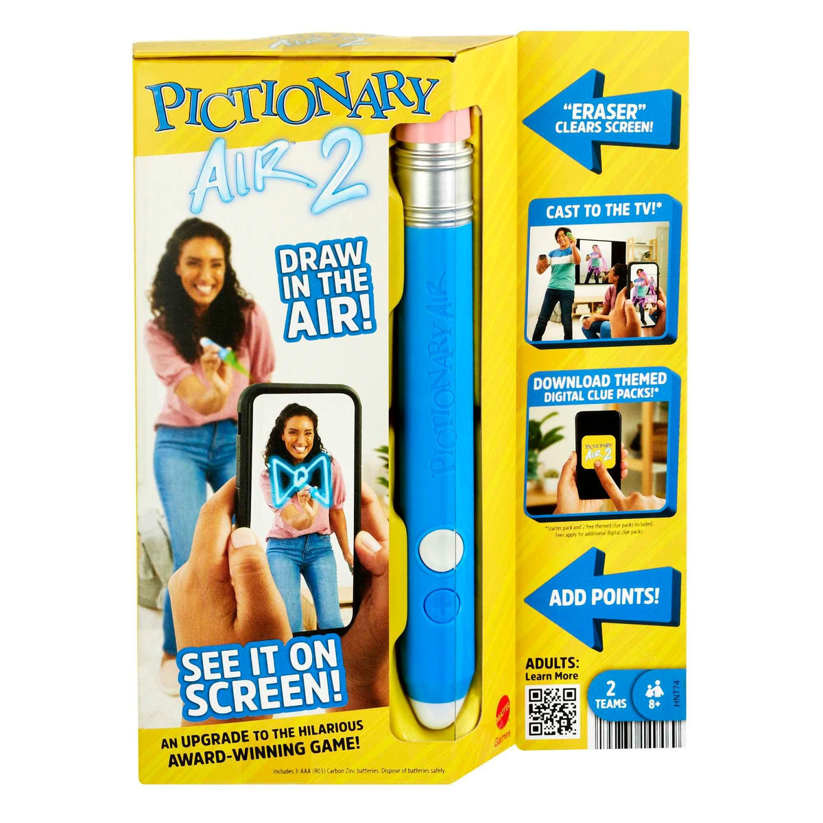 Mattel Pictionary Air 2 Family Game, Ages 8+