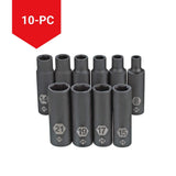 MAXIMUM 1/2-in Drive Deep Impact Socket Set, Metric, 10-pc image 3