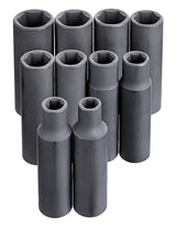 MAXIMUM 1/2-in Drive Deep Impact Socket Set, SAE, 10-pc image 3