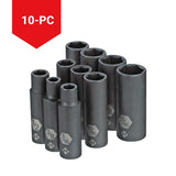 MAXIMUM 1/2-in Drive Deep Impact Socket Set, SAE, 10-pc image 5