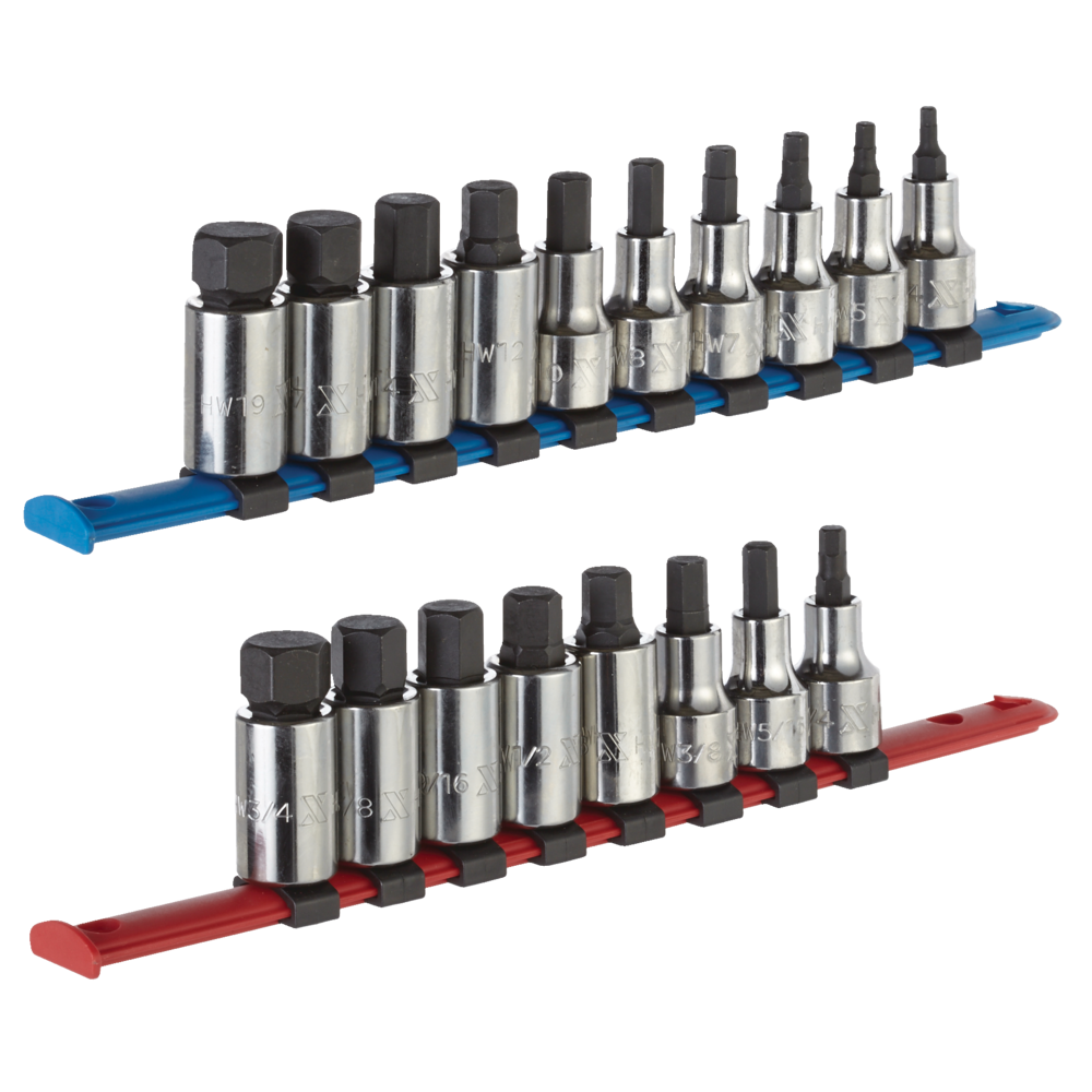 MAXIMUM 1/2-in Drive Hex Bit Socket Set, 18-pc