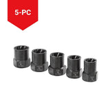 MAXIMUM 1/2-in Drive Impact Bolt & Nut Remover Set, 5-pc image 5