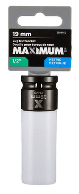 MAXIMUM 1/2-in Drive Lug Nut Socket, 19-mm image 2