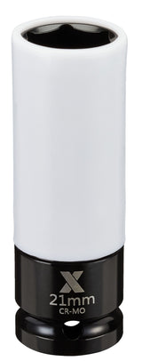 MAXIMUM 1/2-in Drive Lug Nut Socket, 21-mm