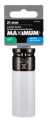MAXIMUM 1/2-in Drive Lug Nut Socket, 21-mm image 2