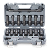 MAXIMUM 1/2-in Drive Professional Grade Impact Sockets Set, 18-pc, Metric image 2