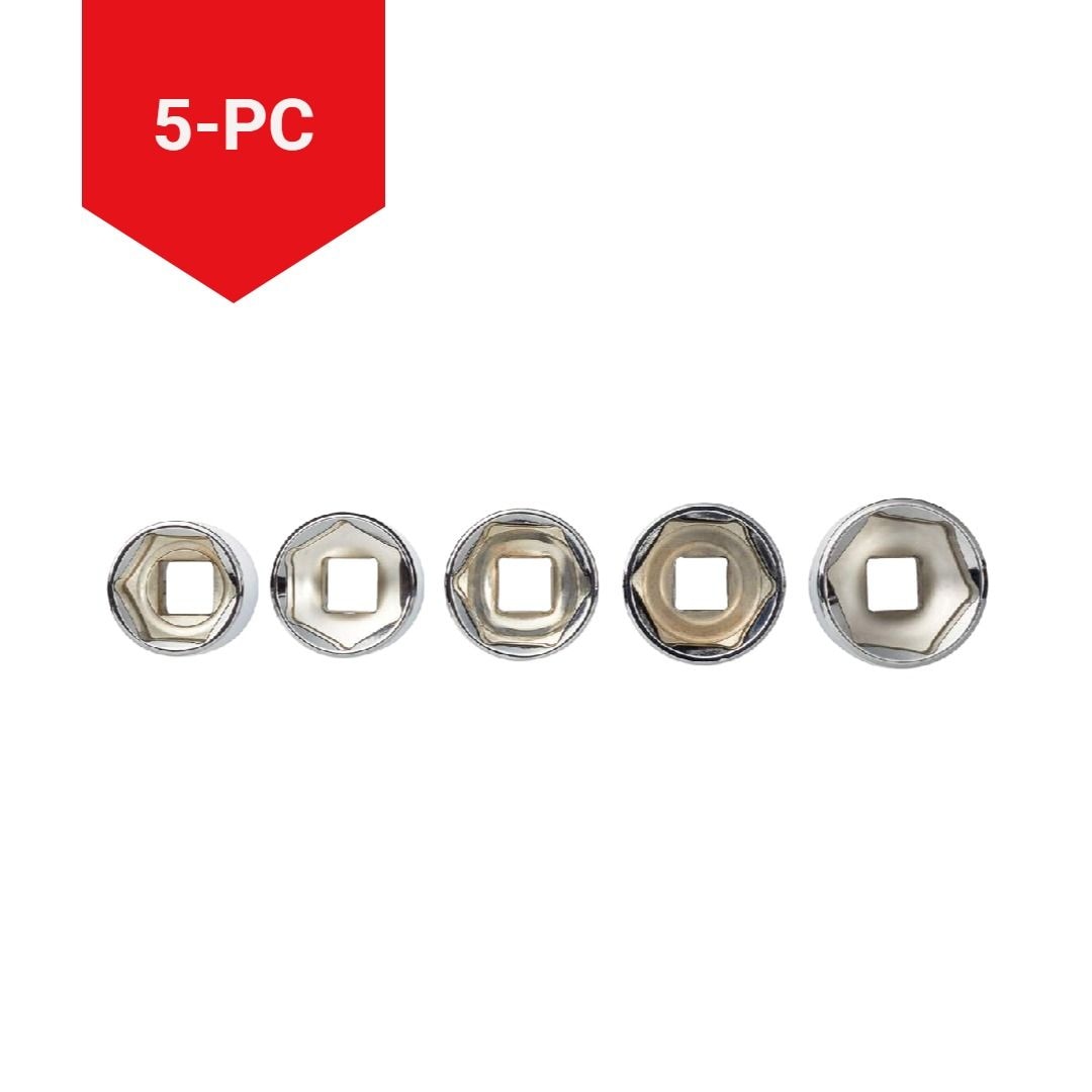 MAXIMUM 1/2-in Drive XL Socket Set, SAE, 5-pc