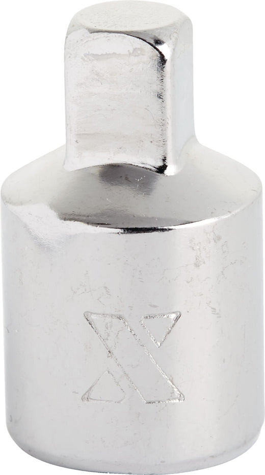 MAXIMUM 1/2-in to 3/8-in Drive Socket Adapter, Nickel-Chrome Plating