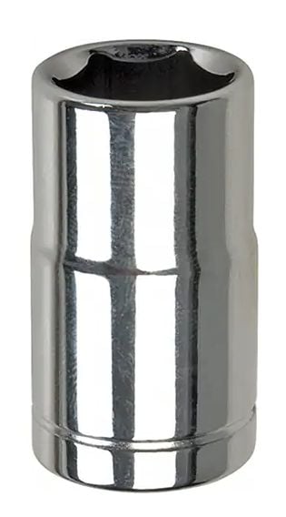 MAXIMUM 1/4-in Drive Assorted Sizes Regular Socket, 6-Point, Nickel-Chrome Plating