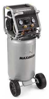 MAXIMUM 15-Gallon Oil-Free Quiet Portable Vertical Air Compressor with Top Tray image 2