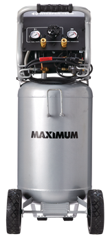 MAXIMUM 15-Gallon Oil-Free Quiet Portable Vertical Air Compressor with Top Tray image 5
