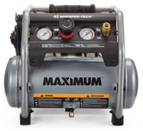 MAXIMUM 2-Gallon Quiet Air Compressor, 135 PSI, 1 HP
