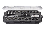 MAXIMUM 21 Piece 1/2" Drive Metric Socket Set image 5