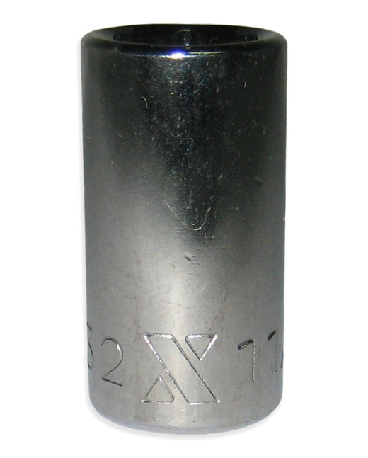 MAXIMUM 23mm 1/2-in Drive Regular Socket 6-Point, CRV, Chrome Plating